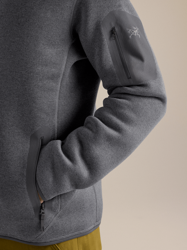 Arc'teryx Men's Covert 1/2 Zip Neck Void Heather Arc'teryx