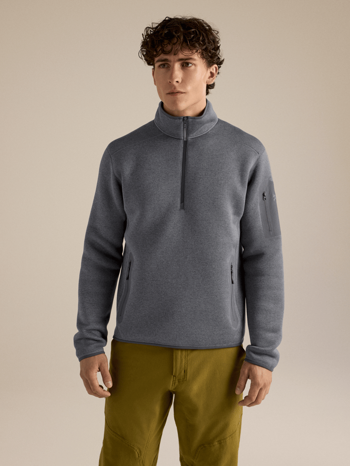 Arc'teryx Men's Covert 1/2 Zip Neck Void Heather Arc'teryx