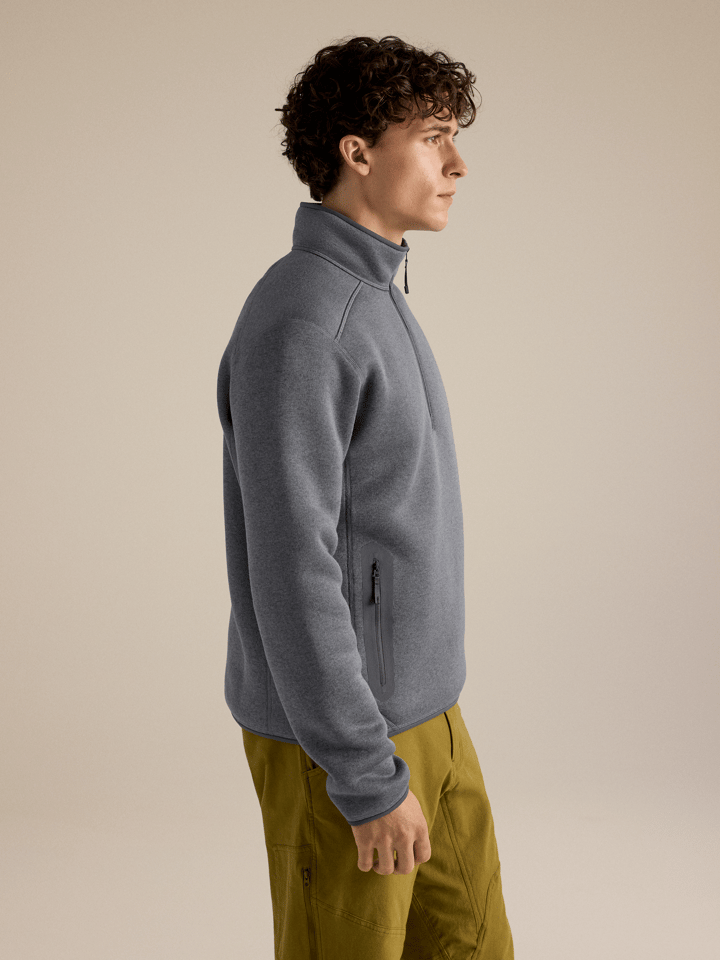Arc'teryx Men's Covert 1/2 Zip Neck Void Heather Arc'teryx
