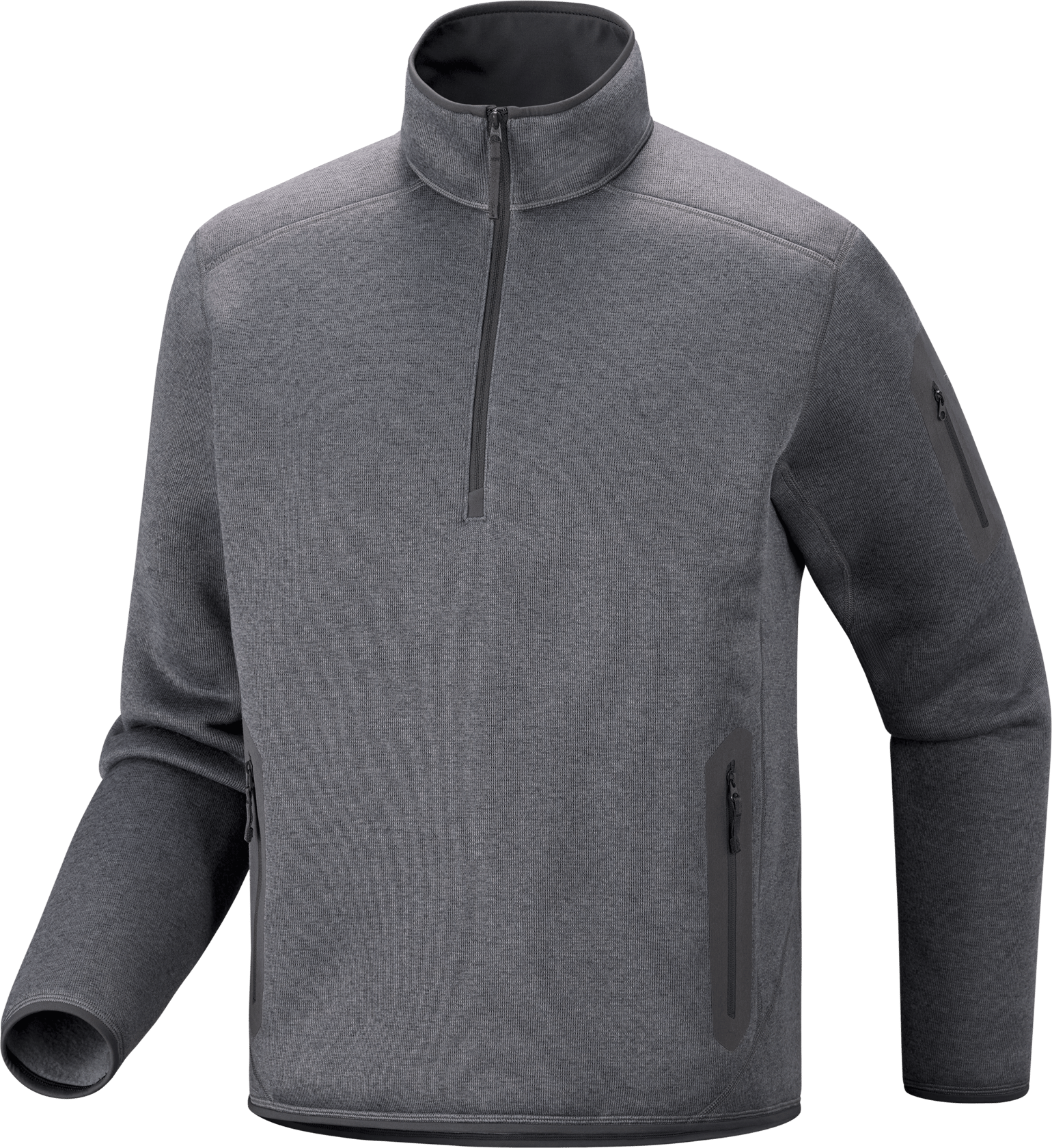 Arc'teryx Men's Covert 1/2 Zip Neck Void Heather