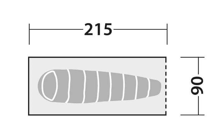 Robens Vestis 1 Mesh Tent UL Black Robens