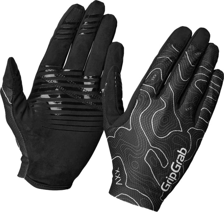 Gripgrab Rebel Full Finger Summer Gloves Black Gripgrab