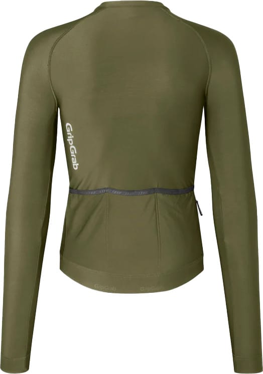 Gripgrab Men's Pacr Long Sleeve Jersey Olive Green Gripgrab