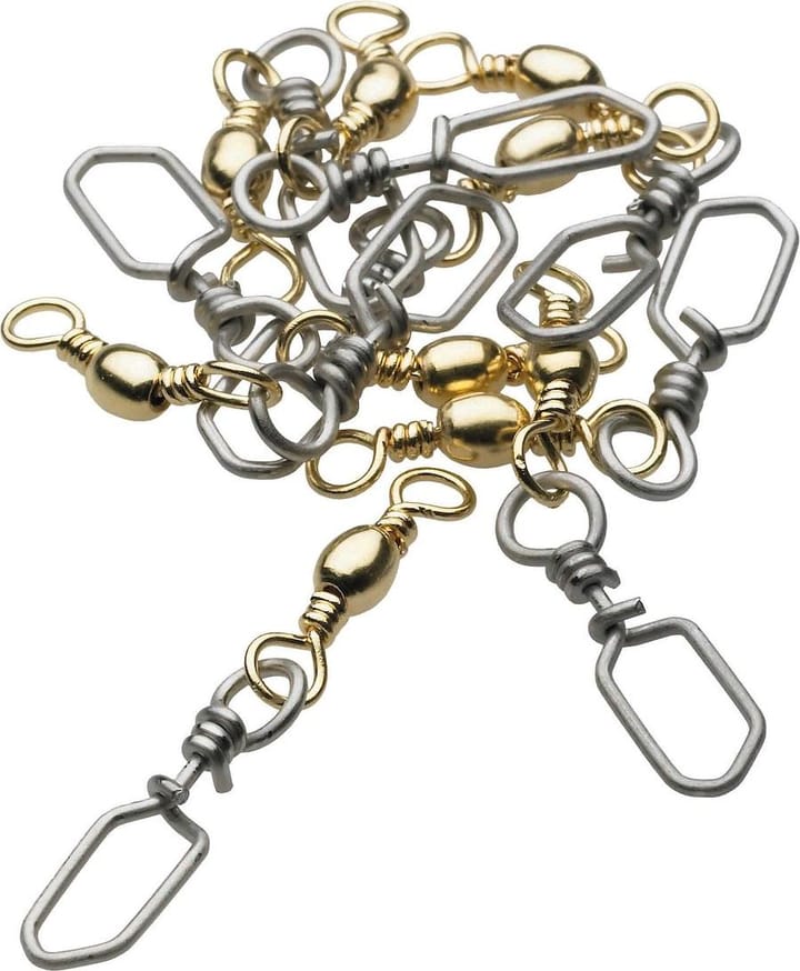 Kinetic Barrel Swivel W/Scandic Snap Brass Kinetic