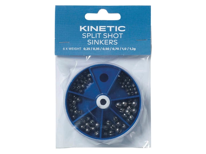 Kinetic Split Shot Sinkers Assortment Kinetic