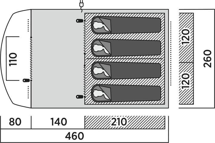 Easy Camp Senja 4 Air Brown Easy Camp