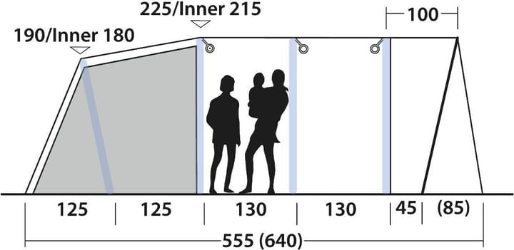 Outwell Florida 6 Air Green Outwell