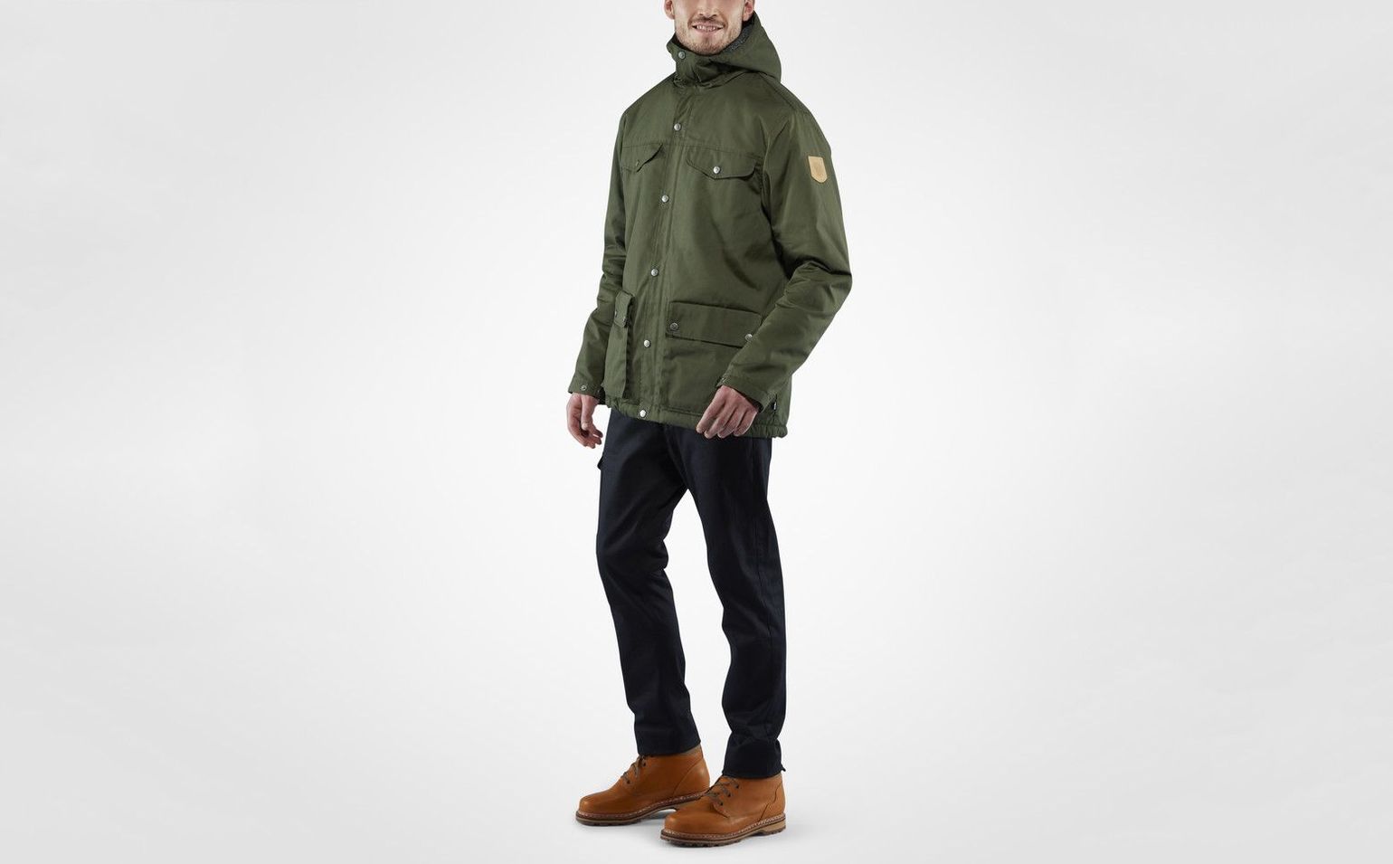 Fjällräven Men's Greenland Winter Jacket Black