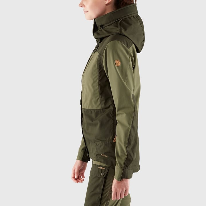 Fjällräven Keb Jacket W Deep Forest-Laurel Green Fjällräven