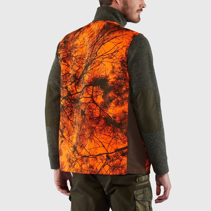 Fjällräven Värmland Vest Orange Camo Fjällräven