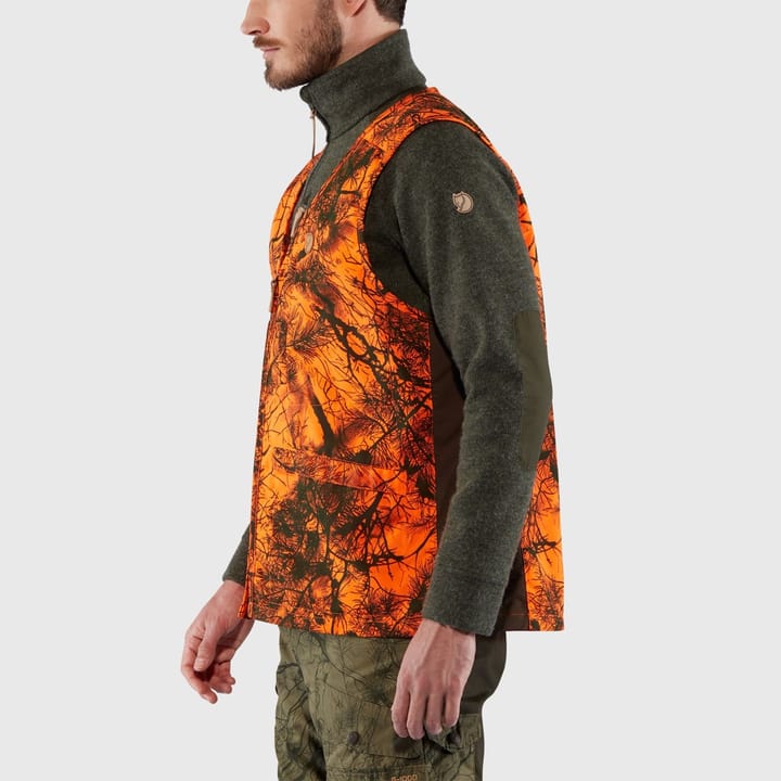 Fjällräven Värmland Vest Orange Camo Fjällräven