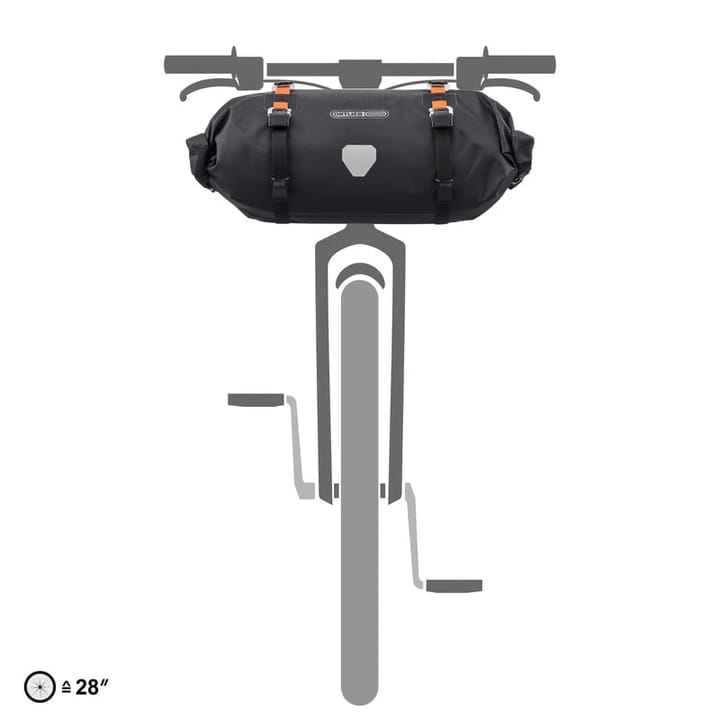 Ortlieb Handlebar-Pack Flex Bag Mounting Black Matt Ortlieb