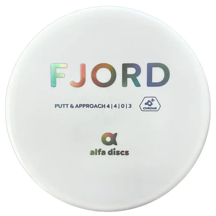 Alfa Disc Chrome Line Putter Fjord White Alfa Disc