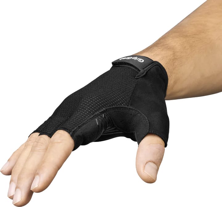 Gripgrab Explr Padded Short Finger Summer Gloves Black Gripgrab