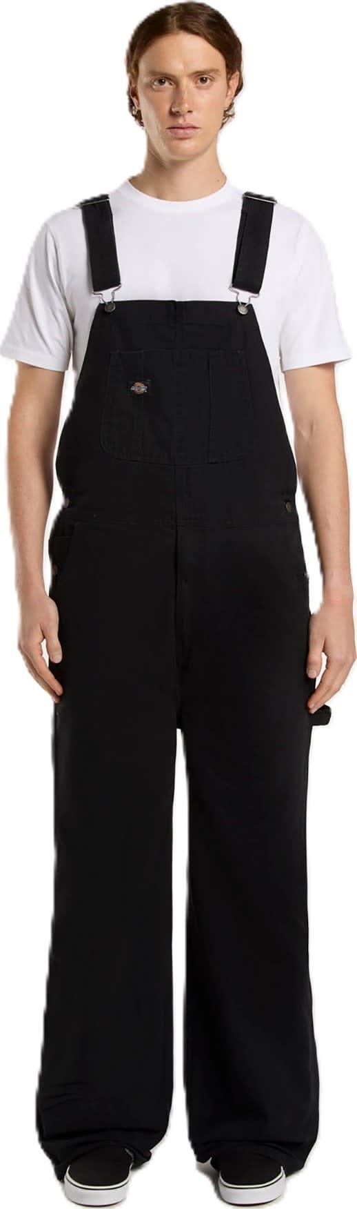 Dickies Men's Canvas Bib Black Dickies