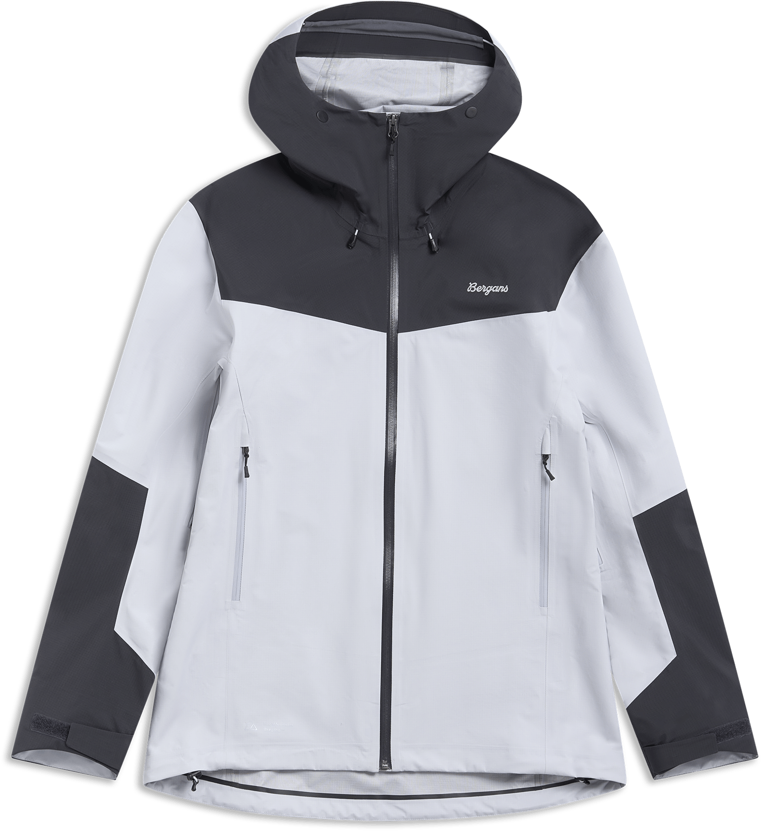 Bergans Men's Rabot Light 3L Shell Jacket Pearl Grey/dark Shadow Grey