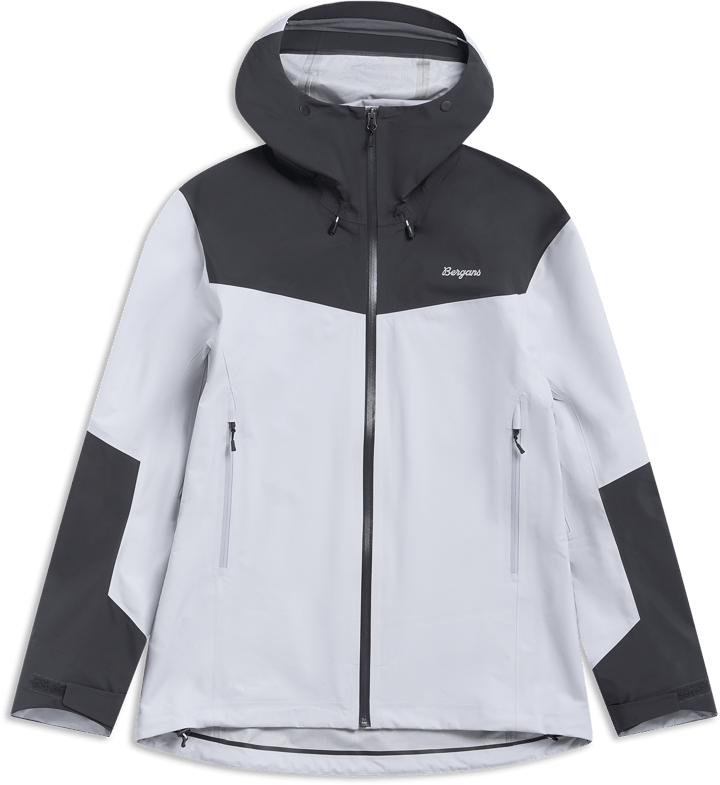 Bergans Men's Rabot Light 3L Shell Jacket Pearl Grey/dark Shadow Grey Bergans