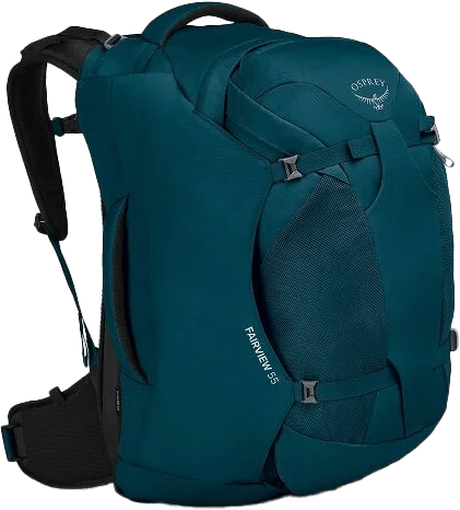 Osprey Women's Fairview 55 Travel Pack Night Jungle Blue Osprey