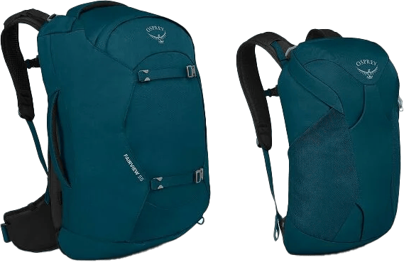 Osprey Women's Fairview 55 Travel Pack Night Jungle Blue Osprey Osprey Women's Fairview 55 Travel Pack Night Jungle Blue Osprey