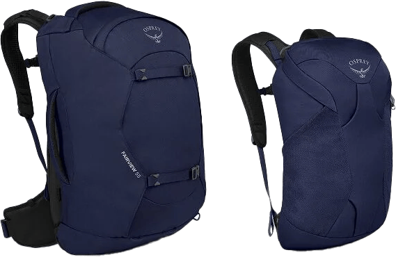 Osprey Women's Fairview 55 Travel Pack Winter Night Blue Osprey Osprey Women's Fairview 55 Travel Pack Winter Night Blue Osprey