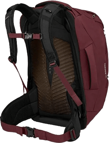Osprey Women's Fairview 55 Travel Pack Zircon Red Osprey Osprey Women's Fairview 55 Travel Pack Zircon Red Osprey