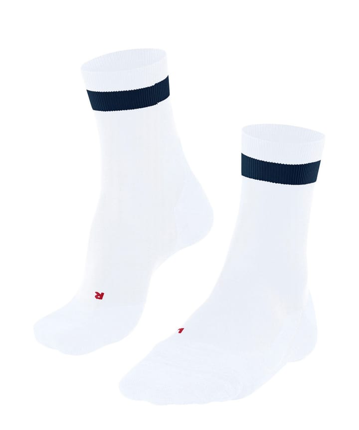 Falke Men's Falke Ru4 Endurance Compression Running Socks White Falke Falke Men's Falke Ru4 Endurance Compression Running Socks White Falke