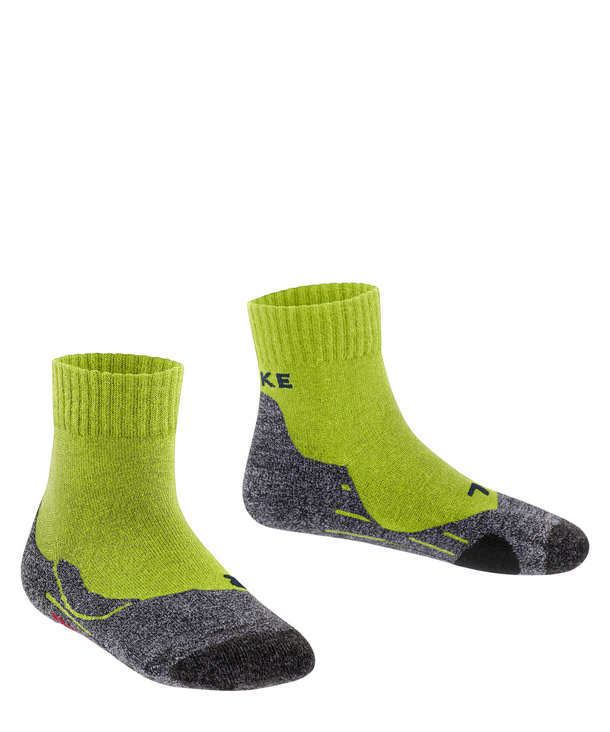 Falke Kids’ TK2 Short Trekking Short Socks Lime