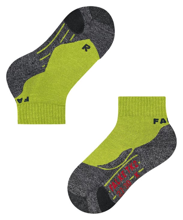 Falke Kids' TK2 Short Trekking Short Socks Lime Falke