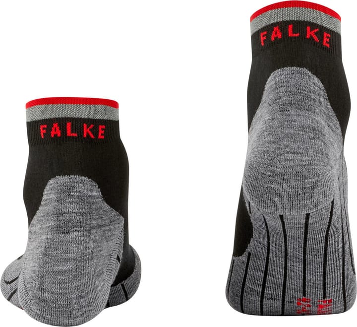 Men's Falke RU4 Endurance Short Reflect Running Socks Black Falke