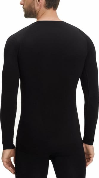 Falke Men's Long Sleeved Shirt Warm  Black