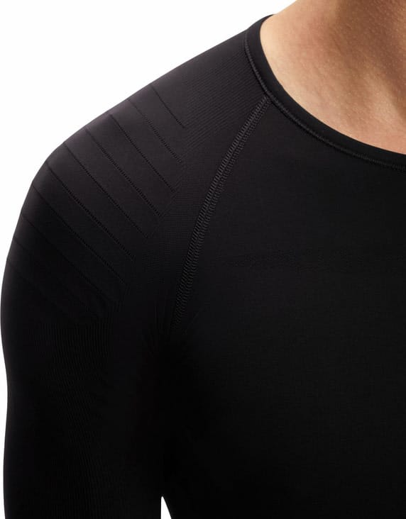 Falke Men's Long Sleeved Shirt Warm  Black
