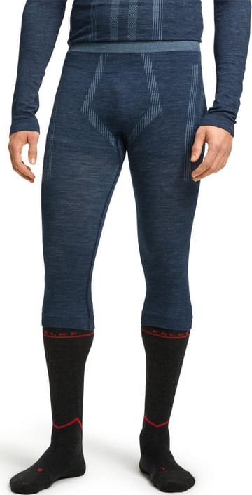 Falke Men's Long Tights Wool-Tech Space Blue Falke