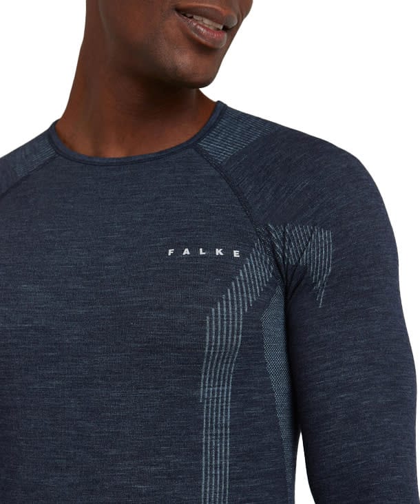 Falke Men's Longsleeve Wool-Tech Space Blue Falke