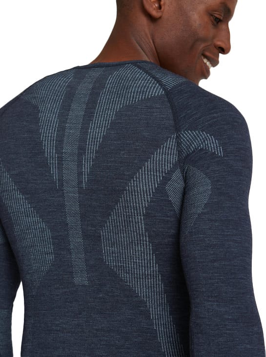 Falke Men's Longsleeve Wool-Tech Space Blue Falke