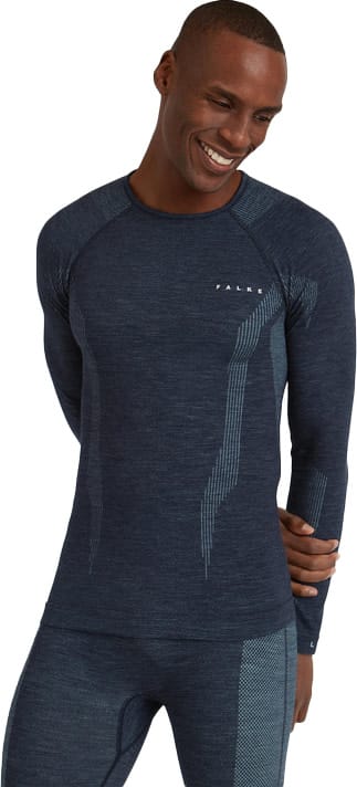 Falke Men's Longsleeve Wool-Tech Space Blue Falke