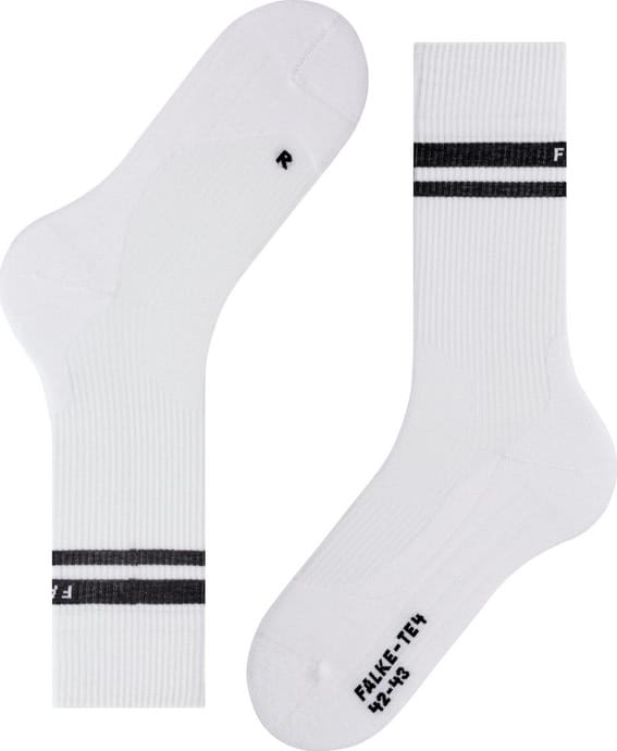 Falke Men's TE4 Classic Men Tennis Socks White Falke