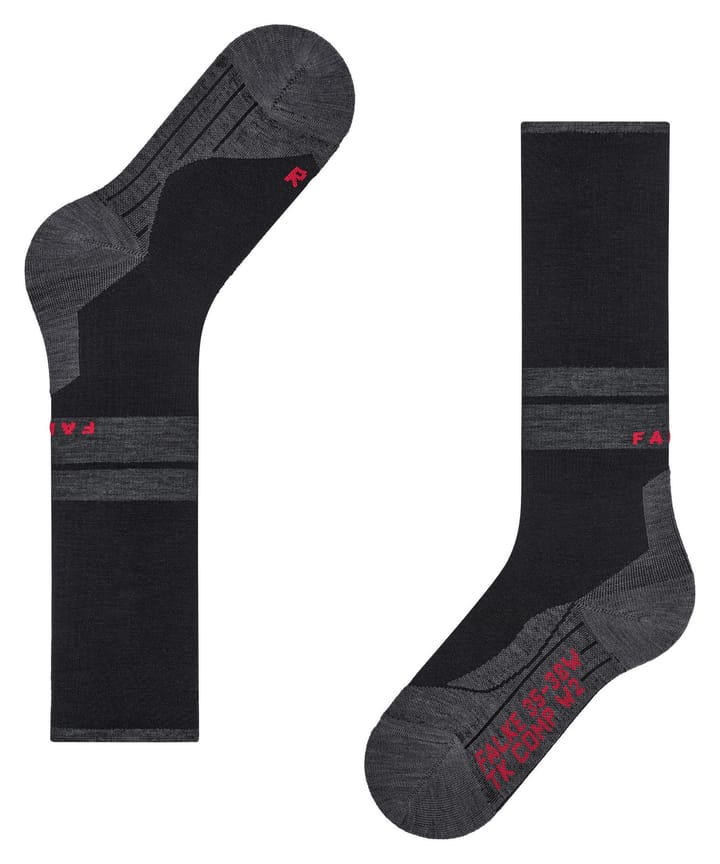 Falke Men's TK Compression Energy Trekking Knee-high Socks Black Falke