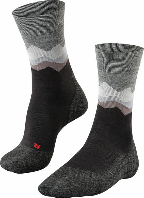 Men's TK2 Crest Trekking Socks Black Falke