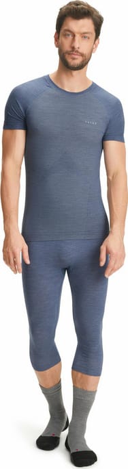 Falke Men's Wool Tech Light Shortsleeve Shirt Regular Capitain Falke