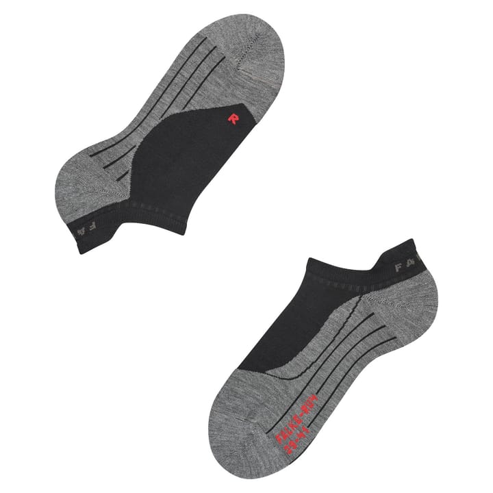 Falke RU4 Invisible Men's Running No Show Socks Black-mix Falke