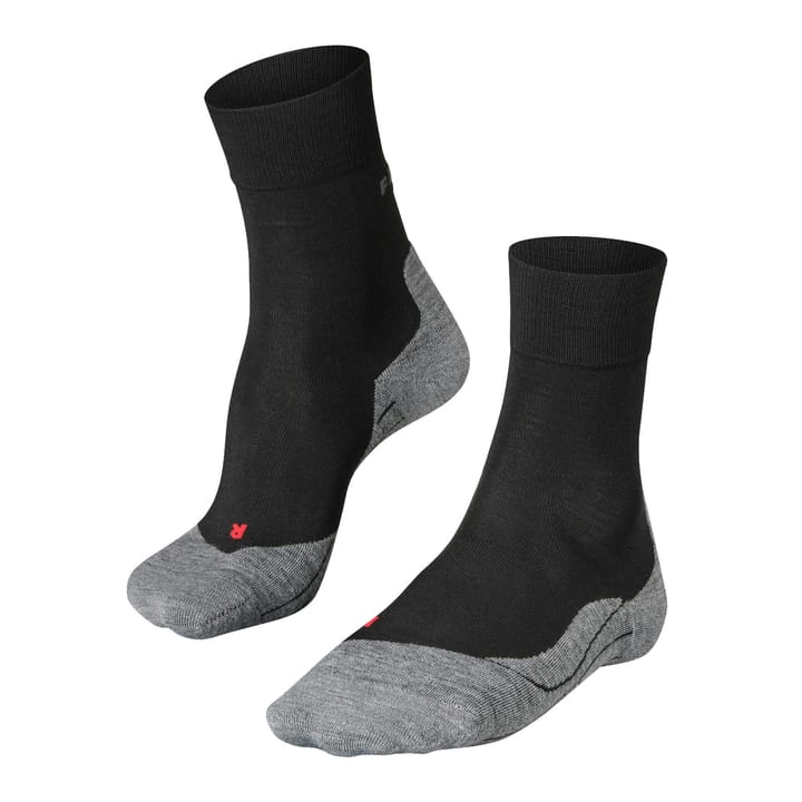 Falke Men's RU4 Wool Running Socks Black-mix Falke
