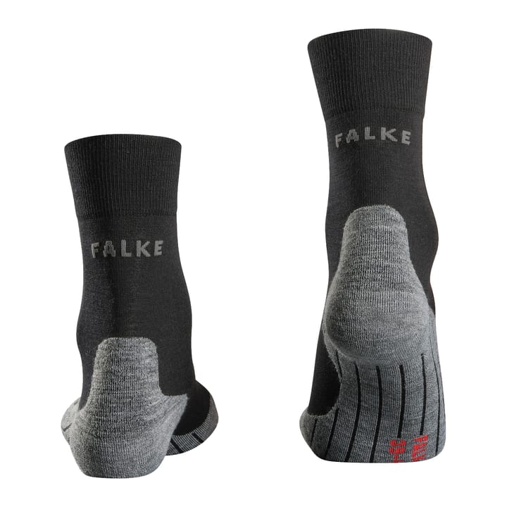 Women's RU4 Wool Running Socks Black-Mix Falke