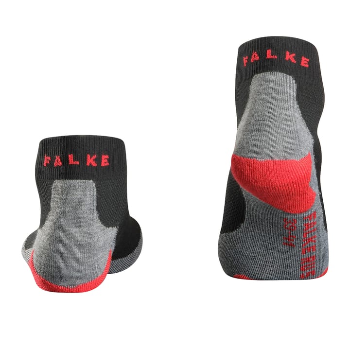 RU5 Lightweight Short Men's Running Socks Black-mix Falke