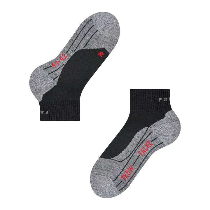 TK5 Short Women's Trekking Socks Black-mix Falke