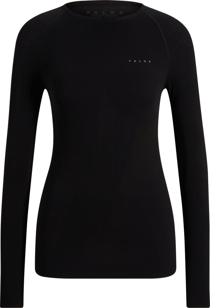 Falke Women's Long Sleeved Shirt Tight Black Falke Women's Long Sleeved Shirt Tight Black