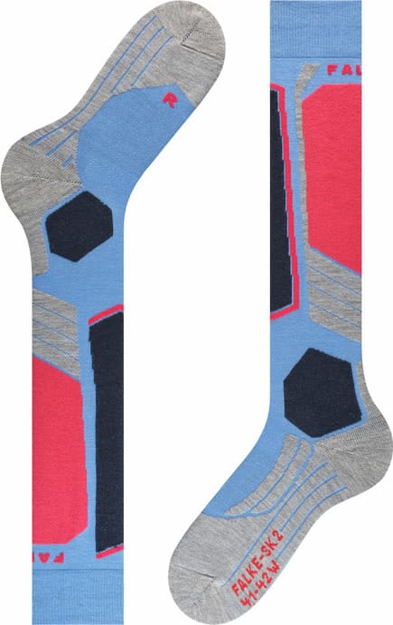 Falke Women's SK2 Skiing Knee-High Socks Blue Note Falke