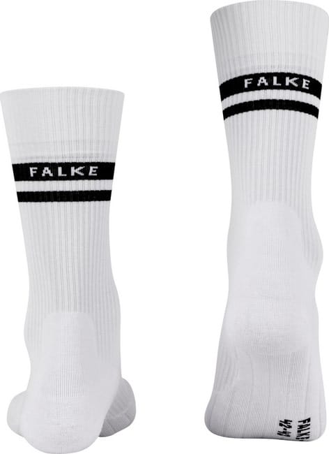 Falke Women's TE4 Classic Tennis Socks White/Black Falke