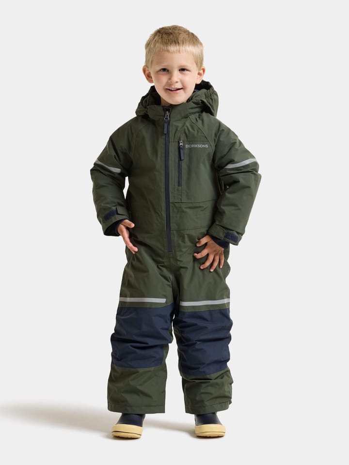 Didriksons Kids' Falken Coverall Deep Green Didriksons