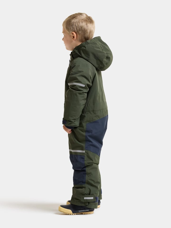 Didriksons Kids' Falken Coverall Deep Green Didriksons