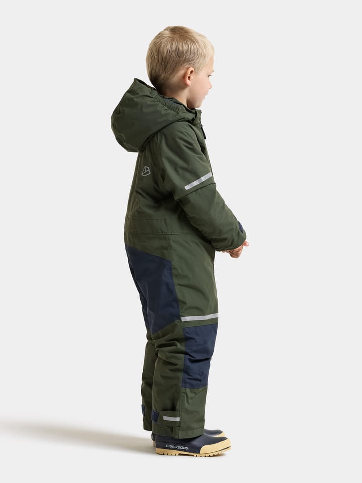 Didriksons Kids' Falken Coverall Deep Green Didriksons